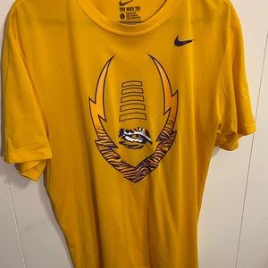 LSU Nike Dri Fit Football Tee
